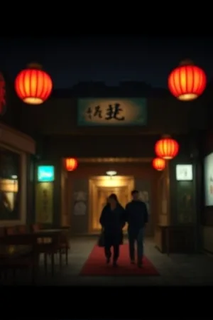 月台尽头的信竖版封面，黄昏站台与一封摊开的信